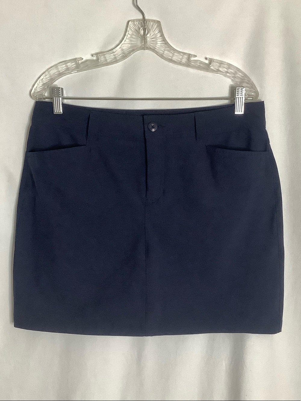 Eddie Bauer Adventurer 2.0 Navy Skort Size 10 Tennis Golf Activewear Skirt